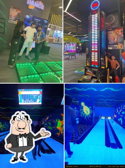 The interior of Zoreko - Original Gamers, Amanora Mall, Pune