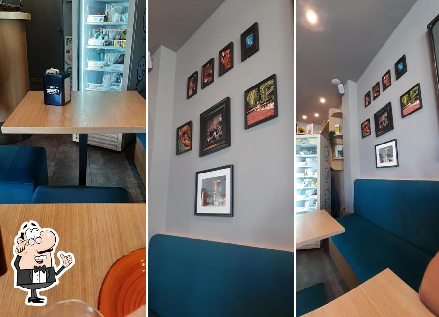 Gli interni di Vanilla Cafè
