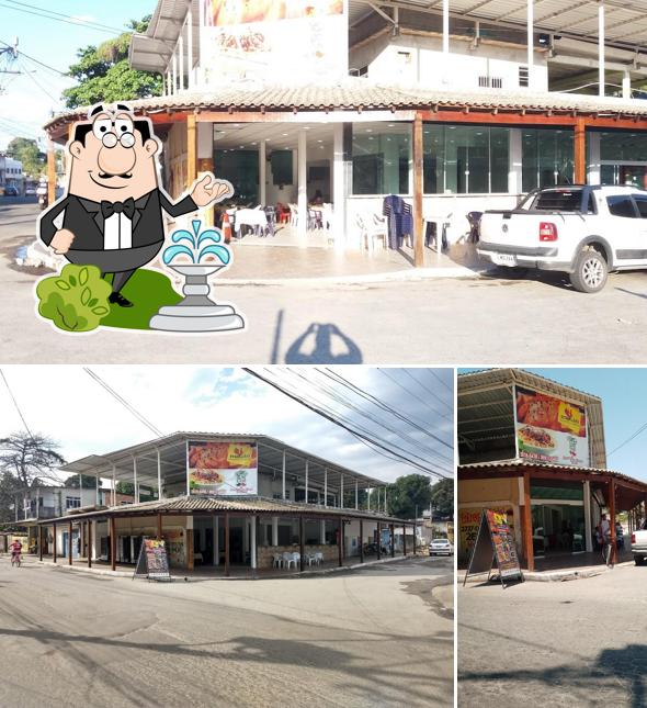 O exterior do Frangão
