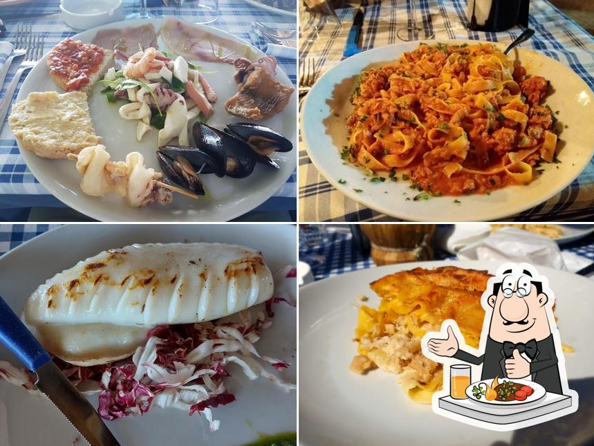 Platti al La Capanna del Pescatore