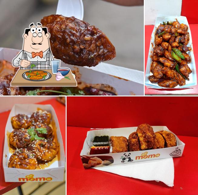 Chicken wings at Momogiri