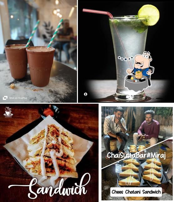 Chocolate mousse at Chai Sutta Bar Miraj