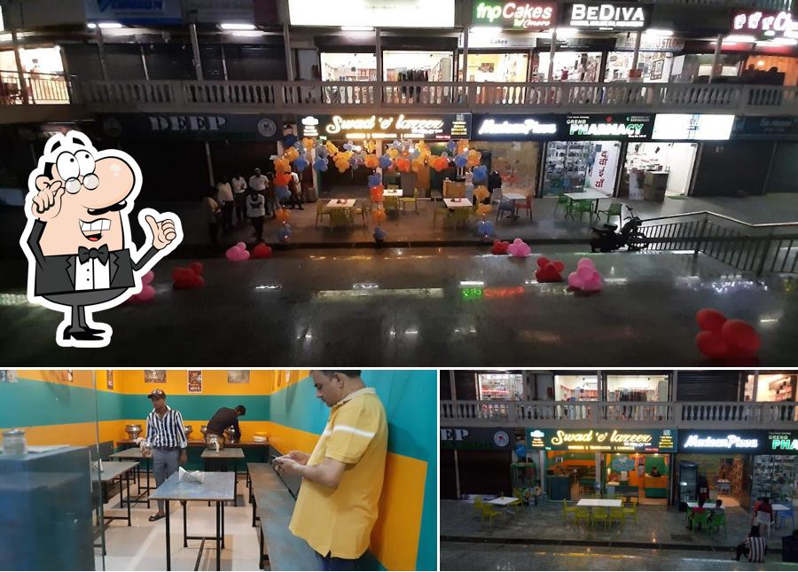 The interior of Swad E Lazeez