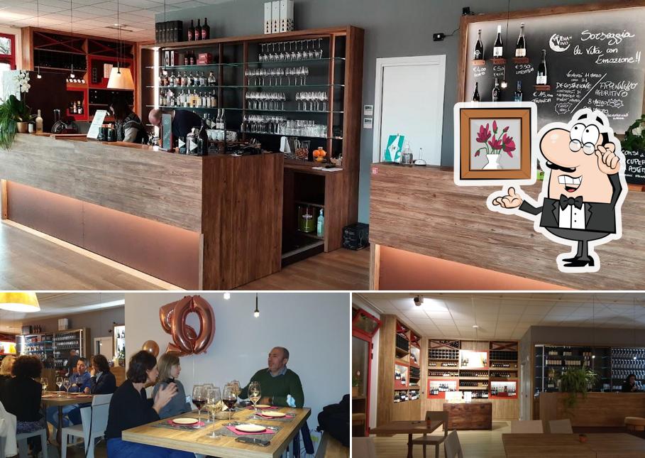 Gli interni di Enoteca In Vena di Vino