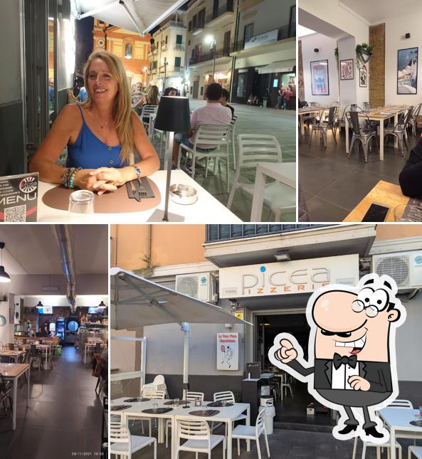 Dai un'occhiata agli interni di Picea Pizzeria