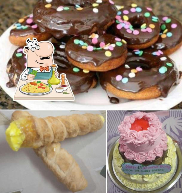 Meals at Bansal's Right choice cake