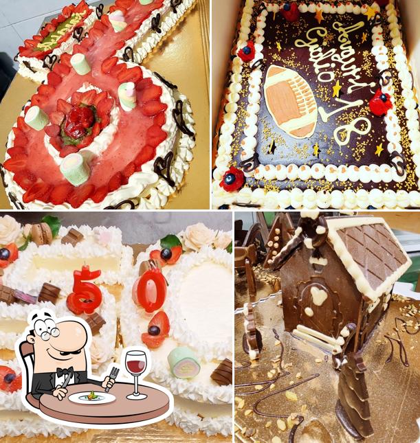 Cibo al Gelateria Tentazioni