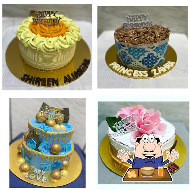 Food at Jammy's Cakes 'N' Bakes