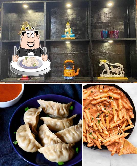 Dumplings at World Tea Adda