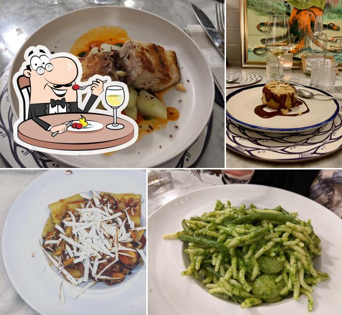 Cibo al Trattoria dell'Acciughetta