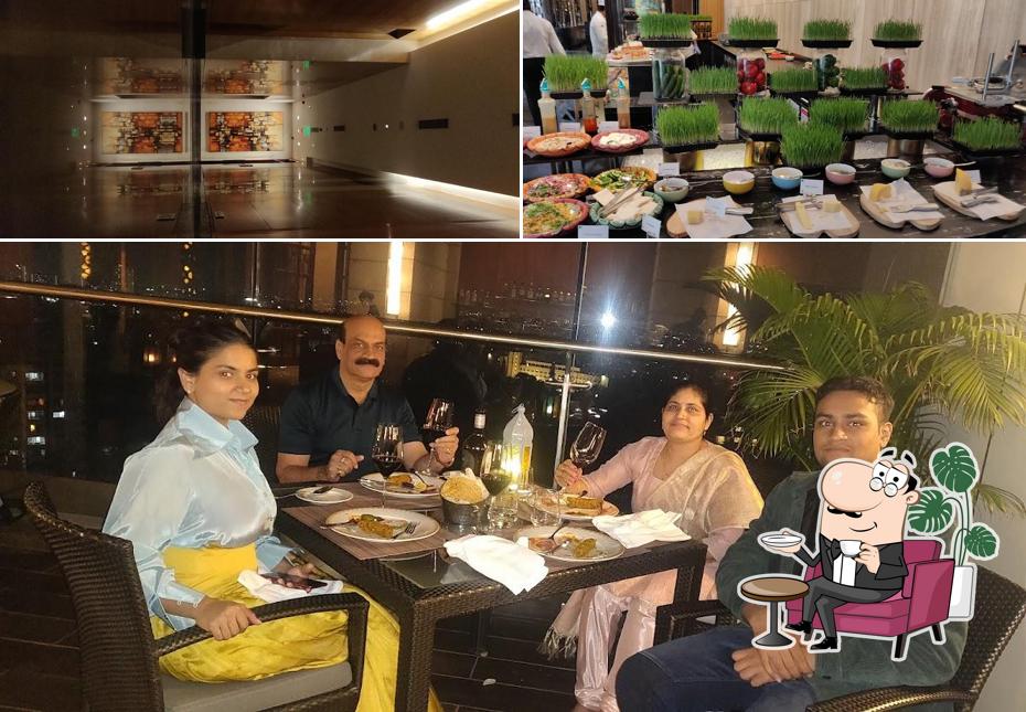 The interior of Ssaffron