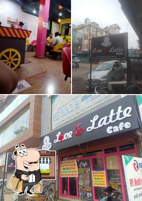 Love & Latte Cafe is distinguished by exterior and interior