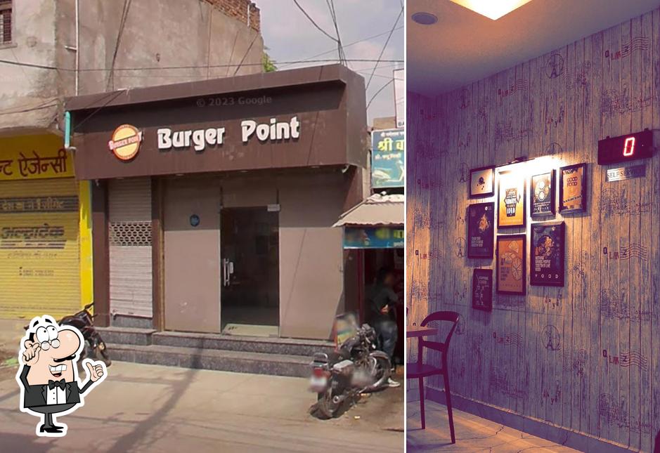 The interior of Burger Point, Datia