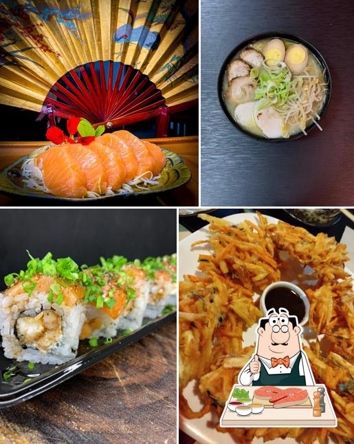 Peixe e fritas em DON JAPA FOODS