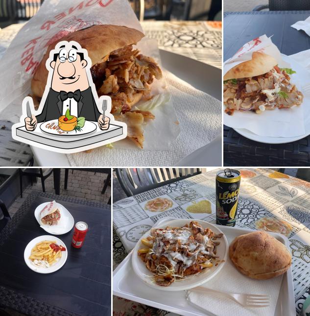 Panino con maiale stirato al Luna Dönner Kebab