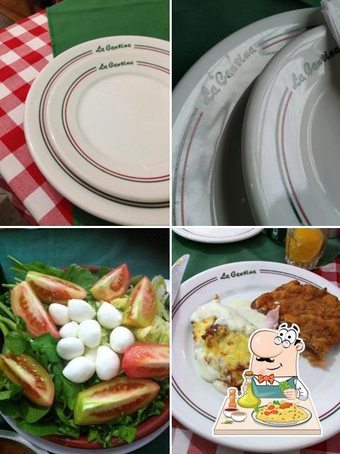 Platos en Restaurante La Cantina