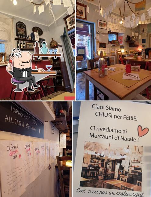 Gli interni di Piccola Osteria Bianchin - il primo bàcaro veneziano in Trentino!