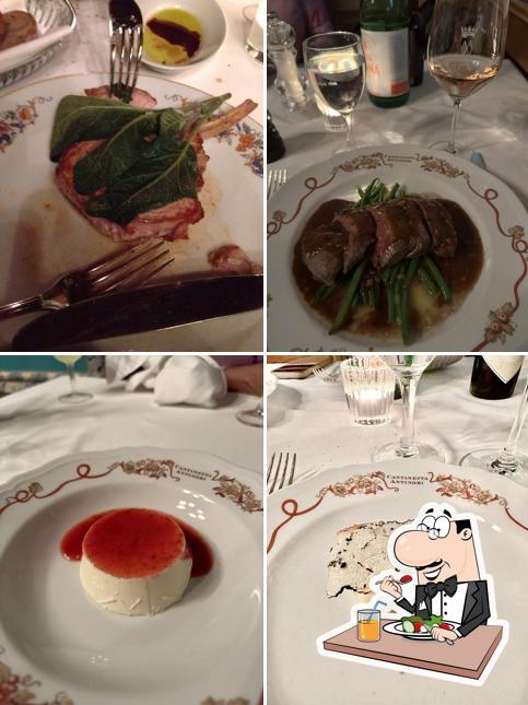 Cibo al Cantinetta Antinori