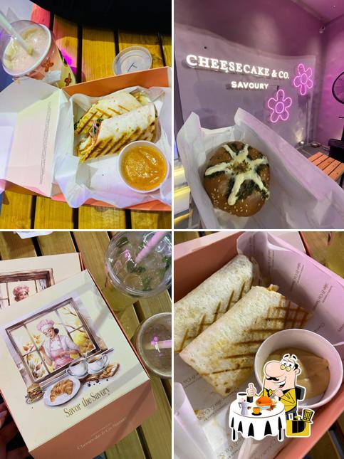 Food at Cheesecake & Co. Savoury