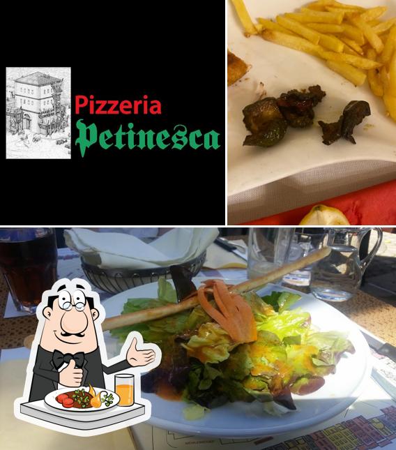Platti al Restaurant Petinesca - Die Holzofenpizzeria