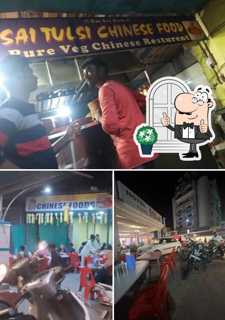 The exterior of Sai Tulsi Chinese Food