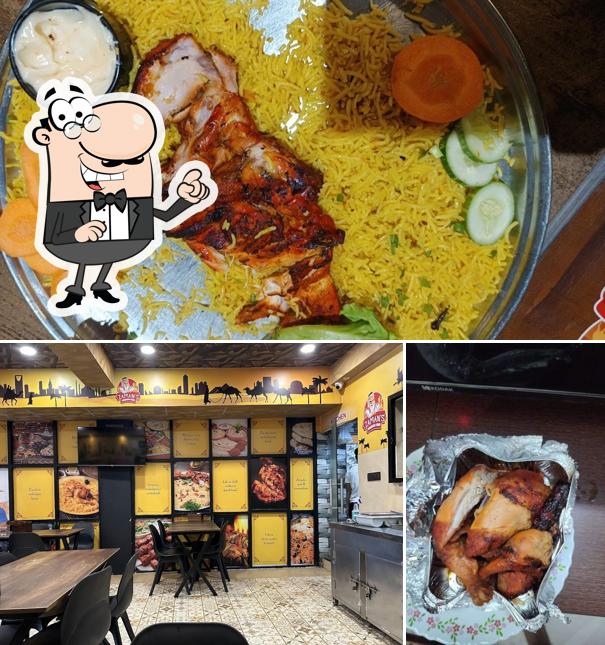 This is the photo displaying interior and food at Zaman's Arabian Food