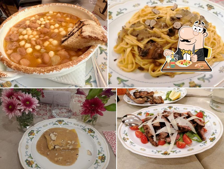 Cibo al Ristorante Le Tre Chiavi