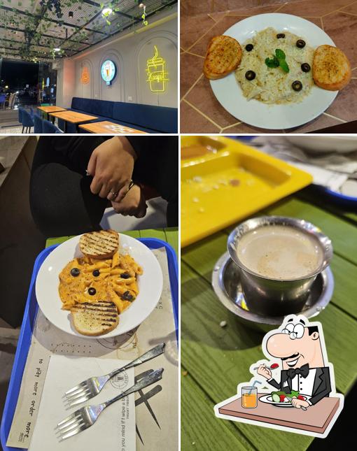 Among different things one can find food and interior at Chai Kaapi 78