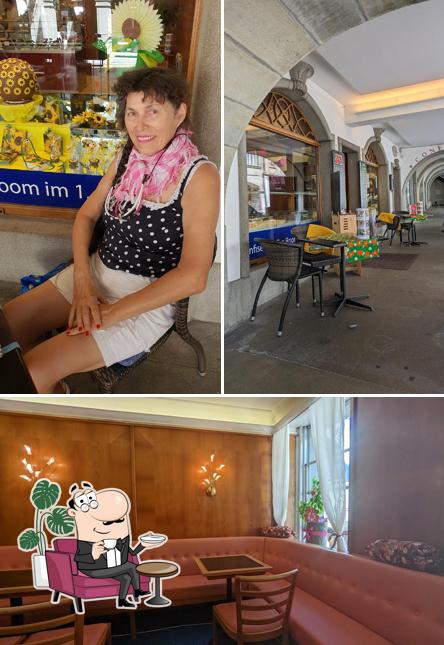 Gli interni di Confiserie-Tea-Room Widmer