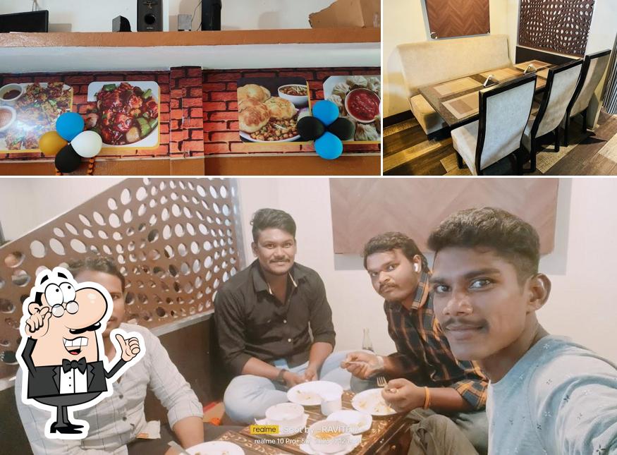The photo of Prince Food Land’s interior and food