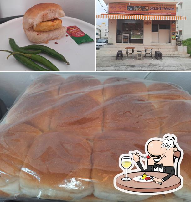 The picture of Srishti Foods’s food and exterior