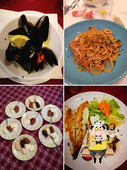 Ordina la cucina di mare a Hosteria Reale Restaurant