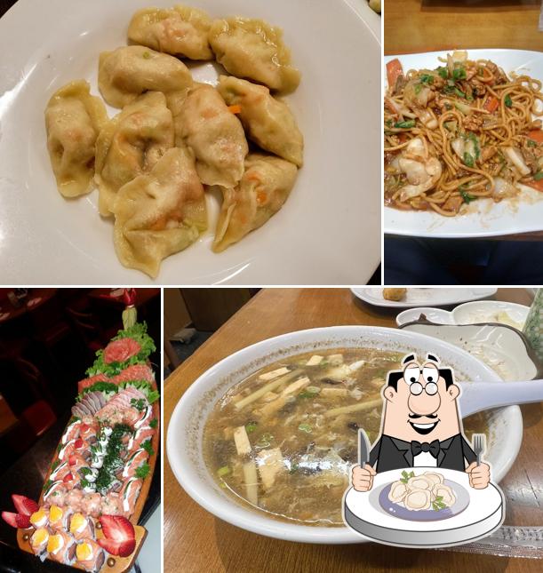 Dumplings em Restaurante Shandong