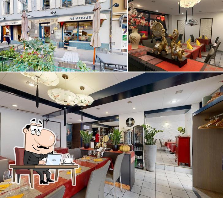 Dai un'occhiata agli interni di Restaurant Le Lotus