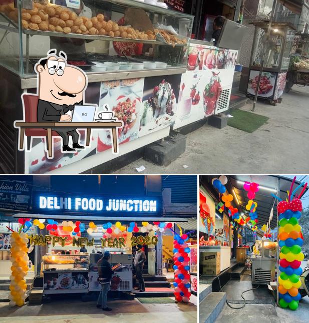 Check out how Delhi food junction - Best Continental Restaurant in Ludhiana Punjab India looks inside