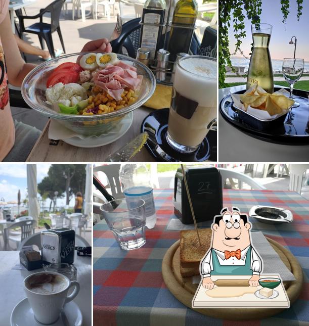 Samosa al Lido Galeazzi Beach Bar