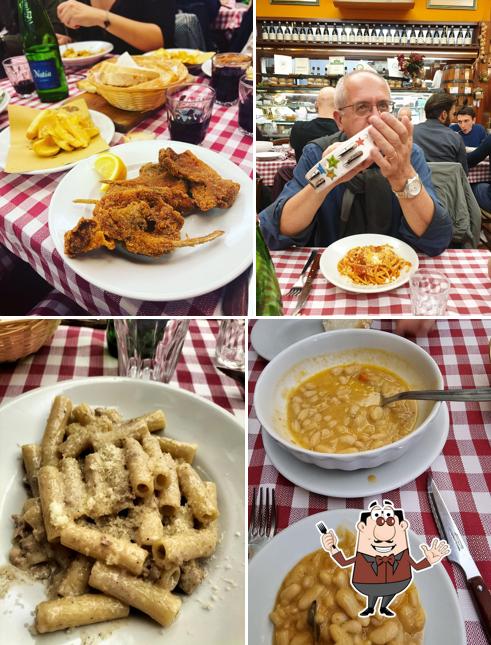Cibo al Hosteria da Settimio