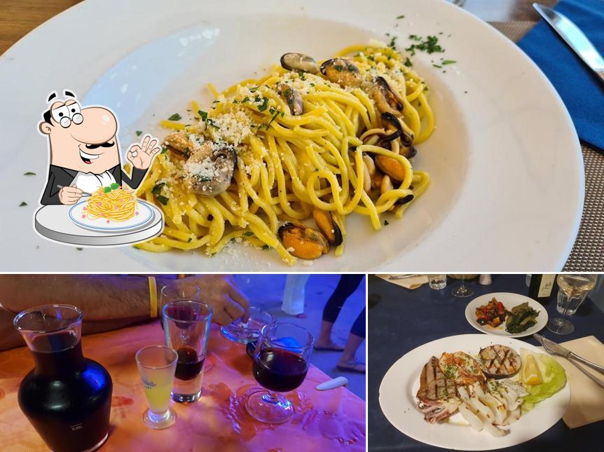 Spaghetti alla carbonara al Ristorante Pizzeria Il Corallo