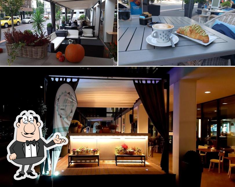 Gli interni di Cocoon Bistrot-Caffè