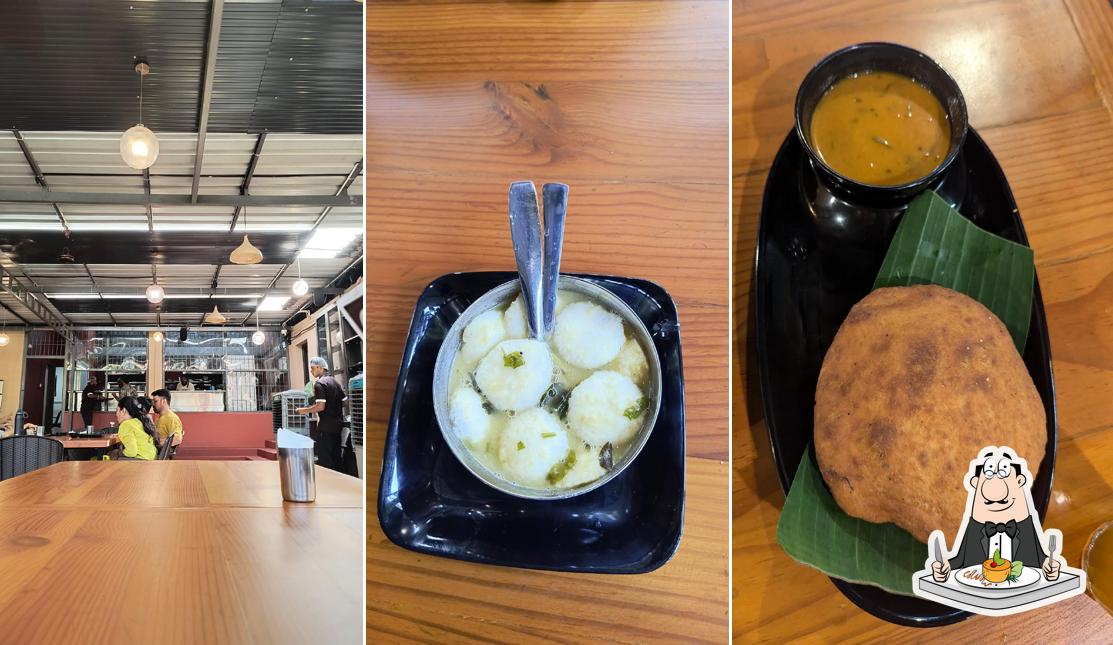 Food at Cafe Gandhi Square