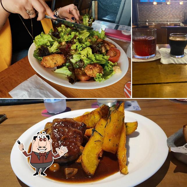 Comida em Croma Beer Co