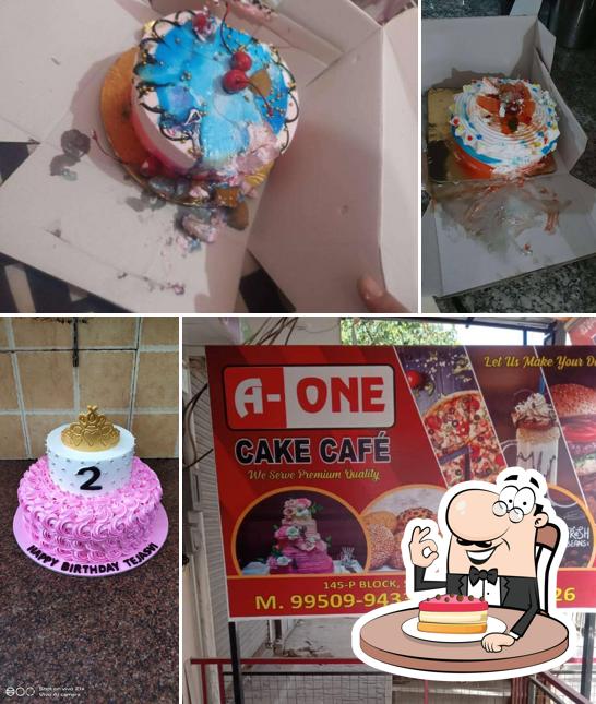 Cheesecake at A-One Cake Cafe