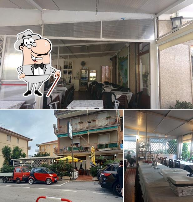 Gli esterni di Il Caciucco