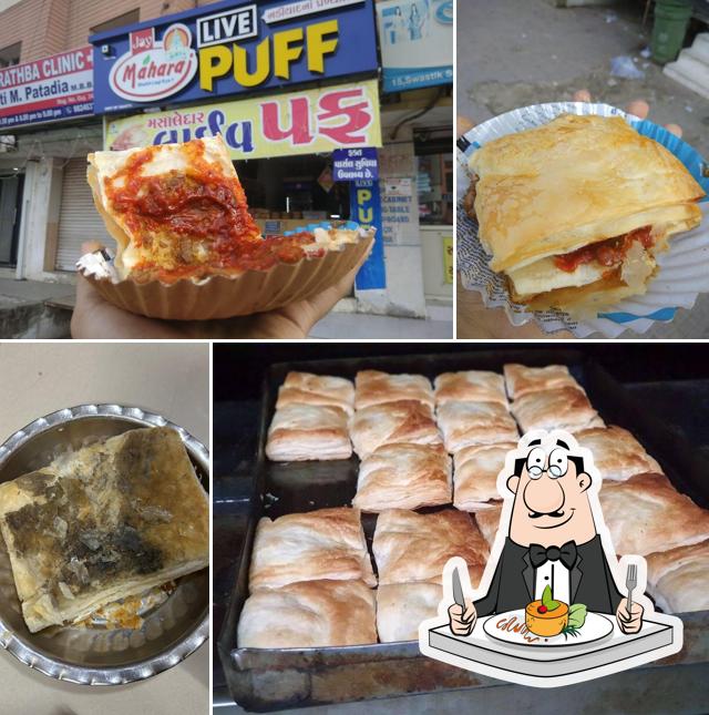 Food at Jay Maharaj Puff