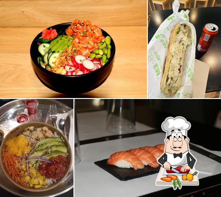 Bibimbap à Sushi & champagne