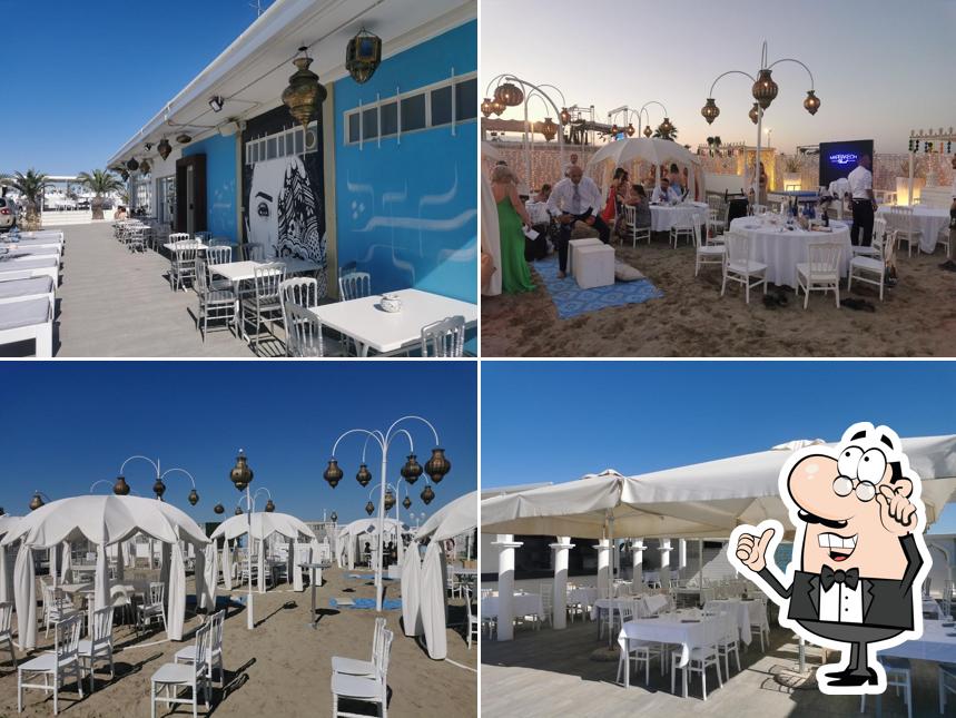 Gli interni di Bagno Marrakech