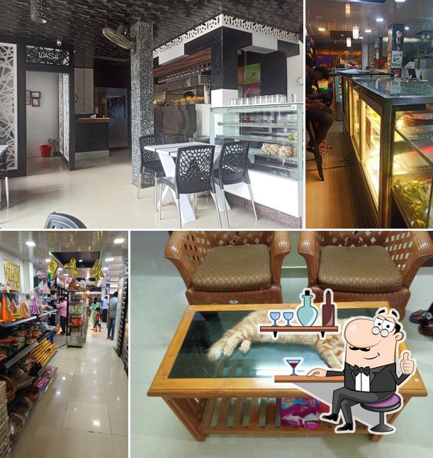 The interior of Cake World