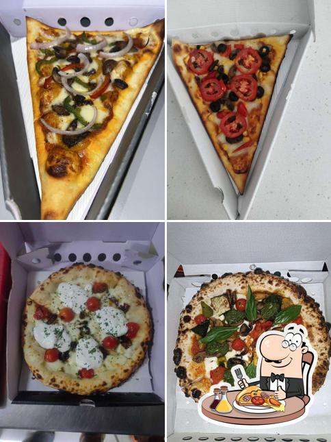 Pick various kinds of pizza