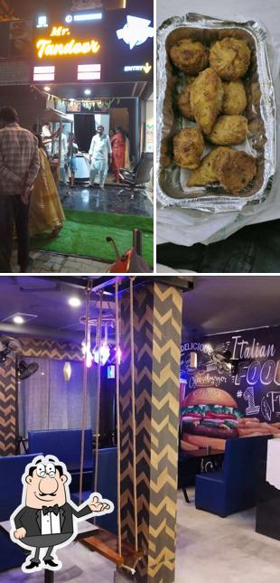 The interior of Mr. Tandoor