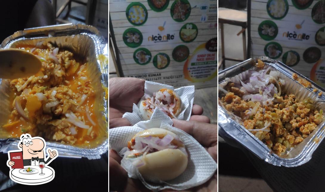 Meals at Nice Nite Egg Food Thattukada, Thrissur District, Kerala, India